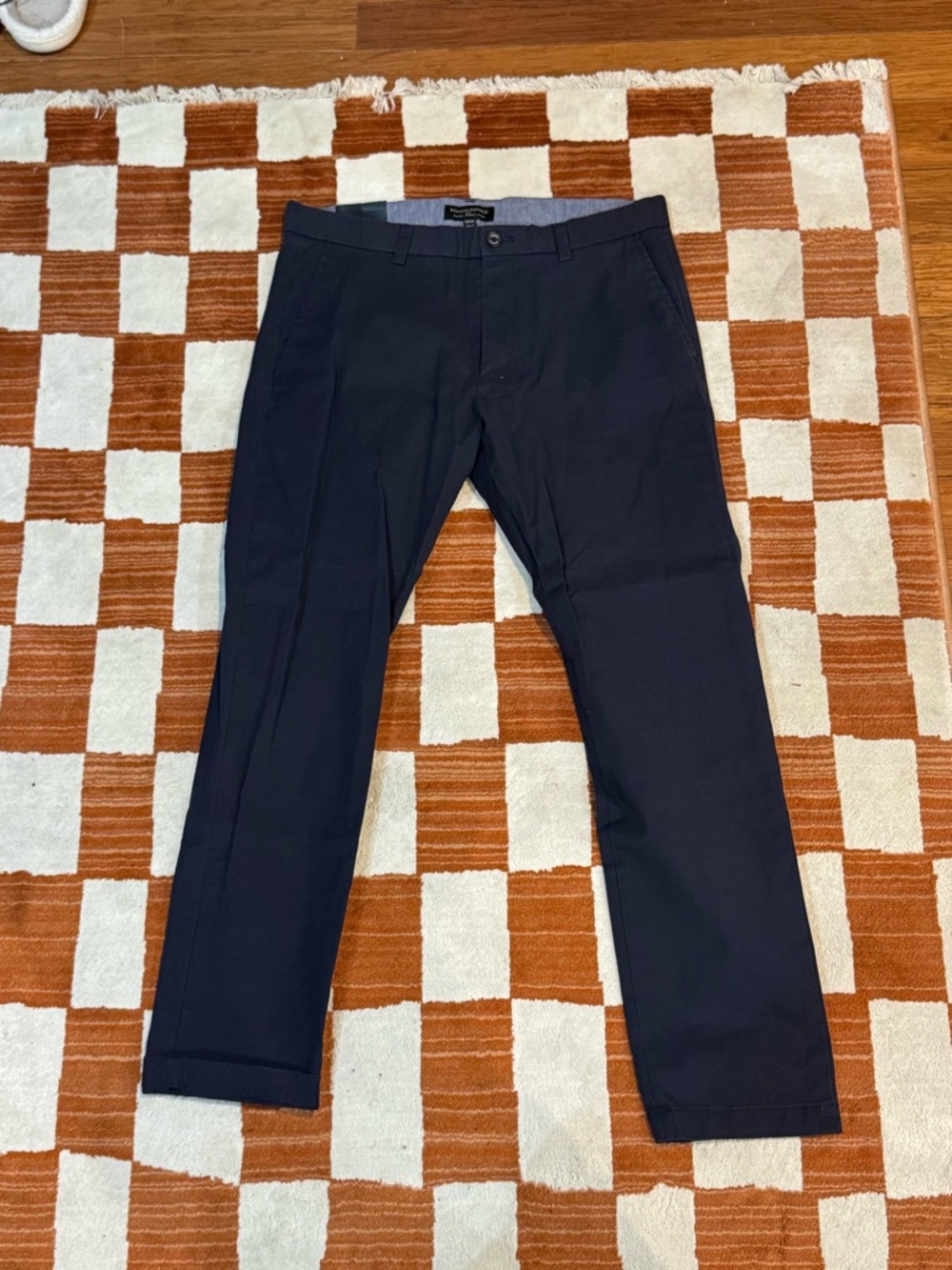 Banana Republic Fulton Stretch Chino 34x32 Navy